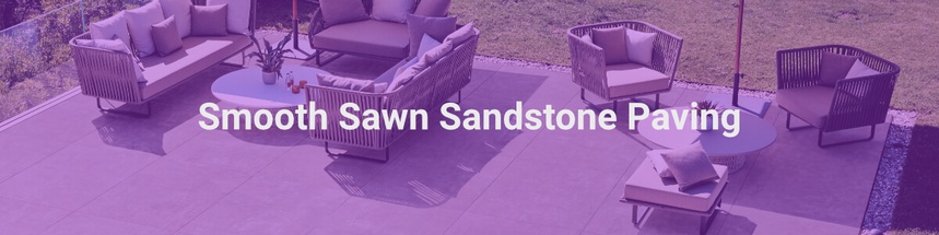 Smooth Sawn Sandstone Paving