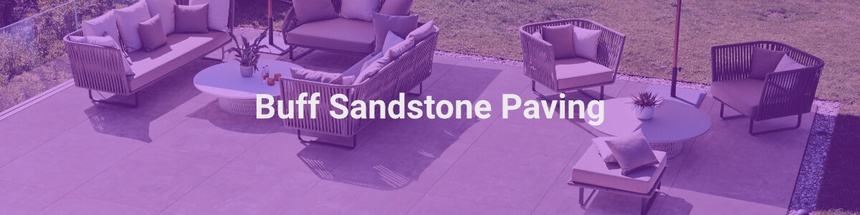 Buff Sandstone Paving