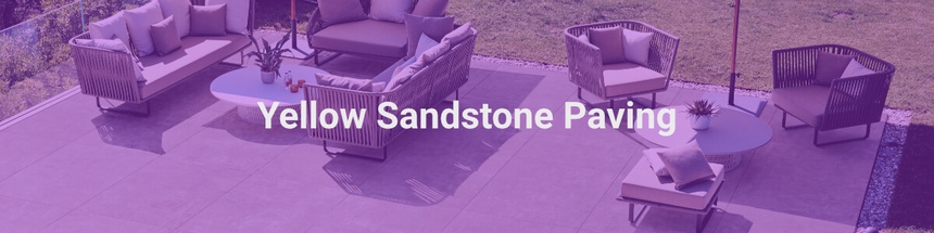 Yellow Sandstone Paving