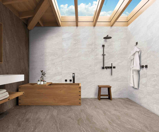 Porcelain Outdoor Paving Apavisa Mystone Ivory