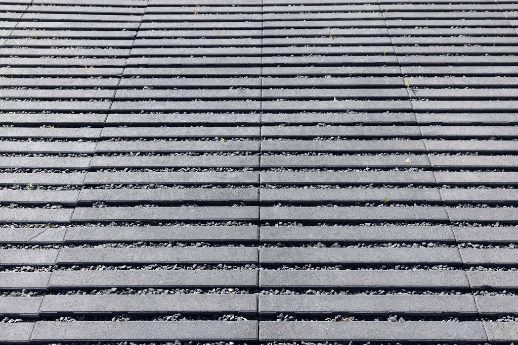Concrete Outdoor Paving Strips MBI GeoSteen EcoSteen Stroke Milano
