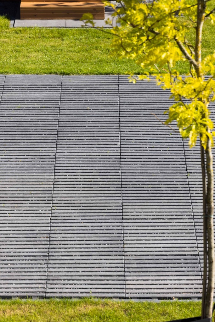 Concrete Outdoor Paving Strips MBI GeoSteen EcoSteen Stroke Milano