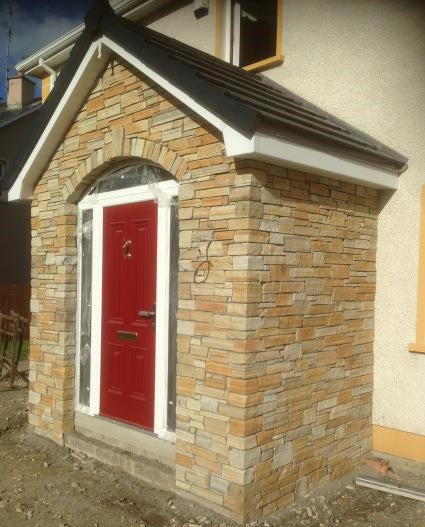 Quartzite Wall Cladding  Stoneer Gold Corner Piece