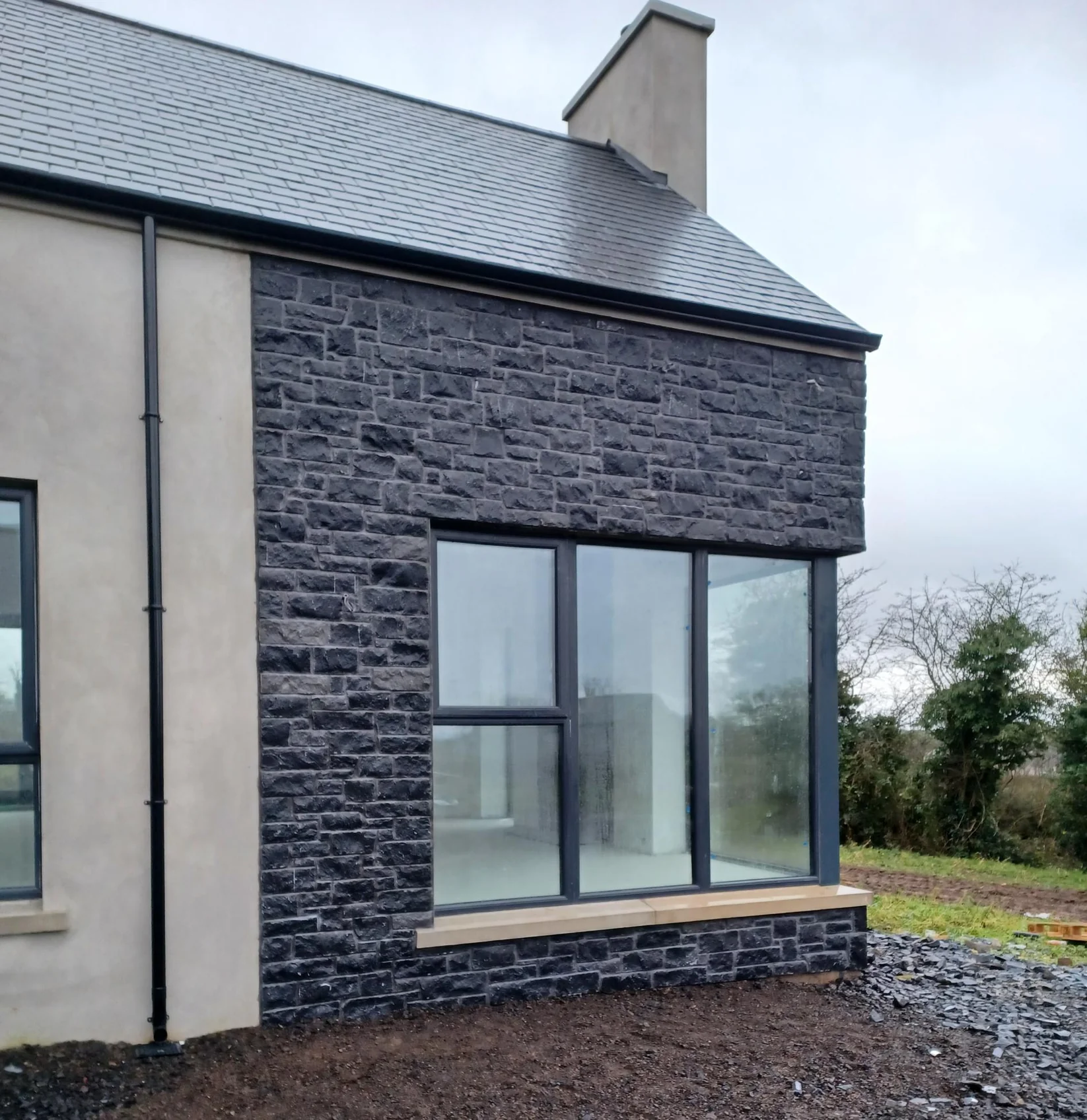 Limestone Wall Cladding Stoneer Blue Corner Piece
