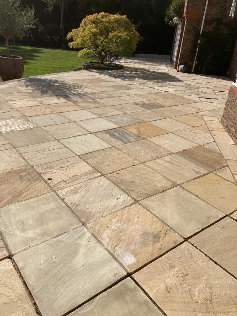 Sandstone Outdoor Paving Mint Calibrated by Keppel Design