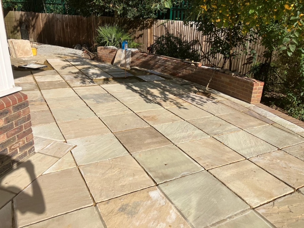 Sandstone Outdoor Paving Mint Calibrated by Keppel Design