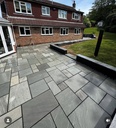 Sandstone Outdoor Paving Grey Riven Calibrated