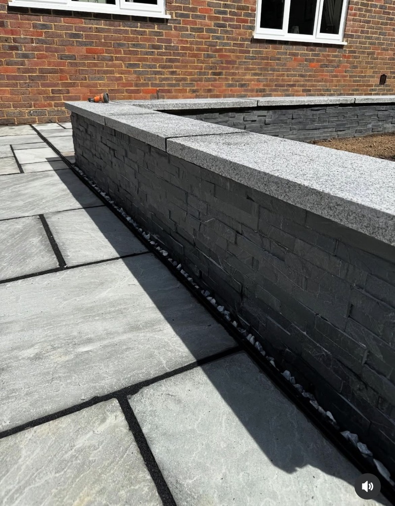 Sandstone Outdoor Paving Grey Riven Calibrated