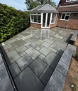 Sandstone Outdoor Paving Grey Riven Calibrated