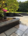 Sandstone Outdoor Paving Grey Riven Calibrated Project Pack