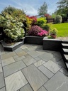 Sandstone Outdoor Paving Grey Riven Calibrated Project Pack