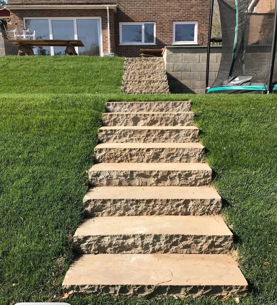 Sandstone Step Solid Raj