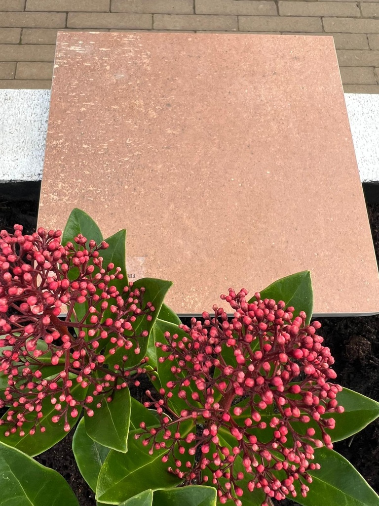 Porcelain Outdoor Paving Apavisa Fire Rosso