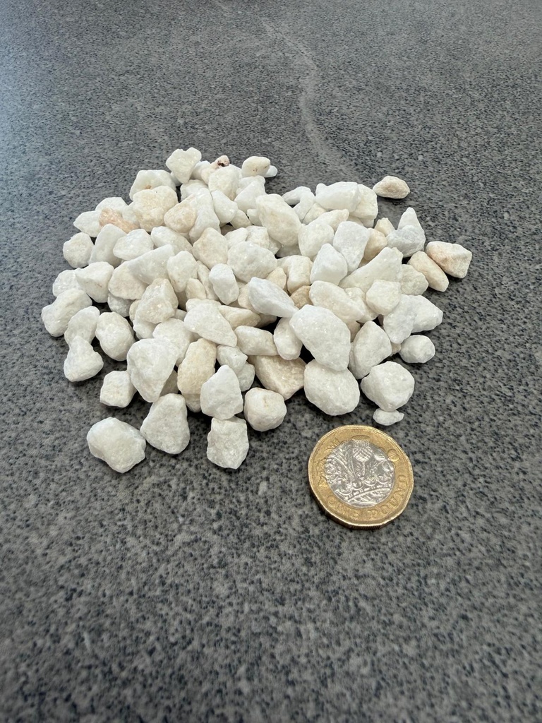 Marble Aggregate Crystal White Crushed