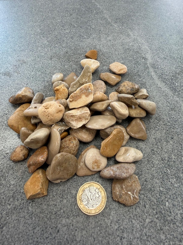 Limestone Aggregate Castle Pebbles Natural