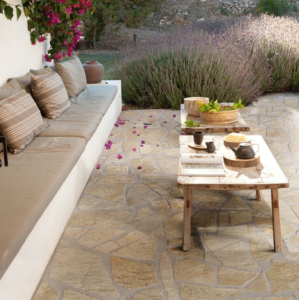 Porcelain Outdoor Paving Atlas Concorde Norde Oro
