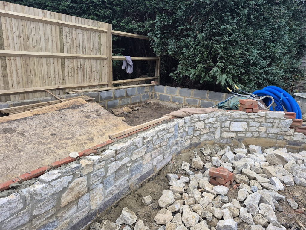 Limestone Walling Snap Purbeck 