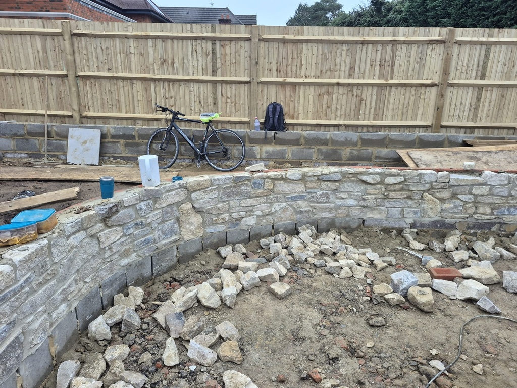 Limestone Walling Snap Purbeck 
