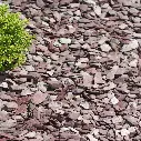 Slate Aggregate Plum Chippings / Mulch