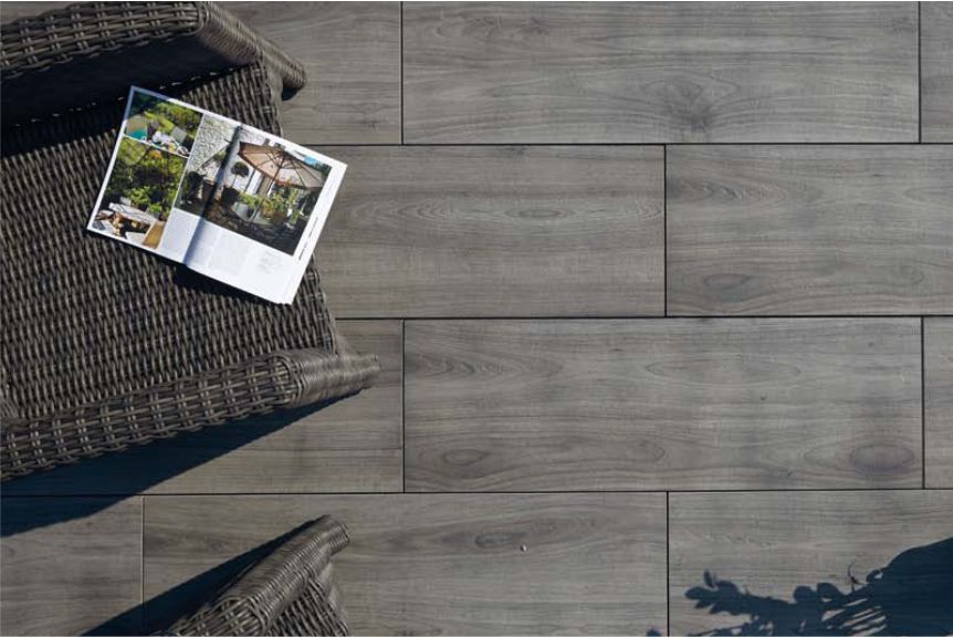 Porcelain Outdoor Paving  Arena Holz Grigio