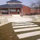 Granite Step Gold Bullnosed With Riser