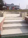 Granite Step Gold Bullnosed With Riser