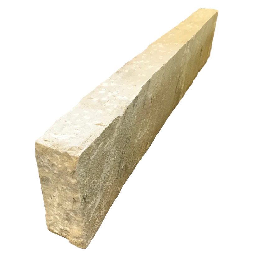 Mint Sandstone Edging Piece Hand Dressed