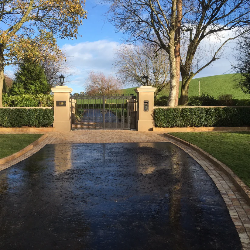 Mint Sandstone Edging Piece Hand Dressed