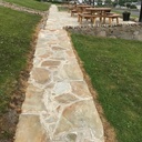 Quartzite Outdoor Paving Gold Crazy Paving