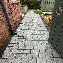 Granite Cobbles Silver Grey Coachman Sawn Edge, Flamed & Lightly Tumbled
