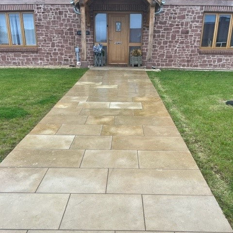Sandstone Outdoor Paving Mountcharles Sawn