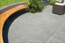 Granite Outdoor Paving Diamond Black Flamed