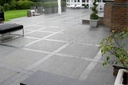 Granite Outdoor Paving Diamond Black Flamed