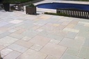 Limestone Outdoor Paving Morisca Riven Calibrated Sawn Edges