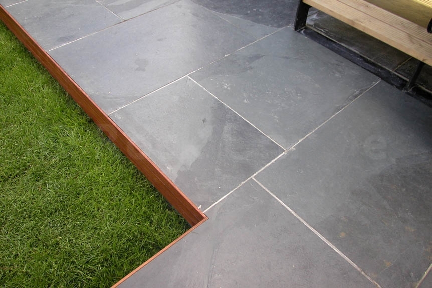 Slate Outdoor Paving Black Riven