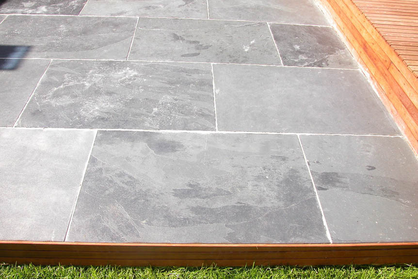 Slate Outdoor Paving Black Riven