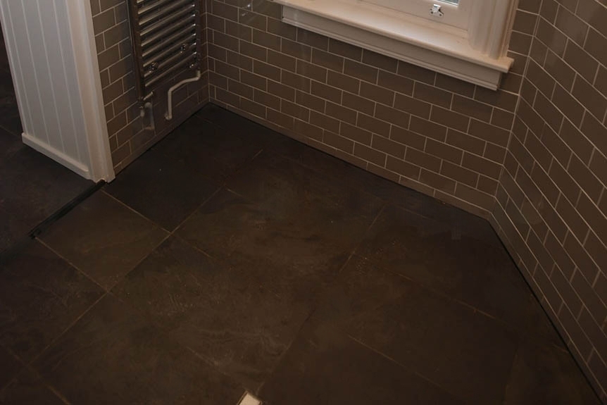 Slate Indoor Tile Black Riven