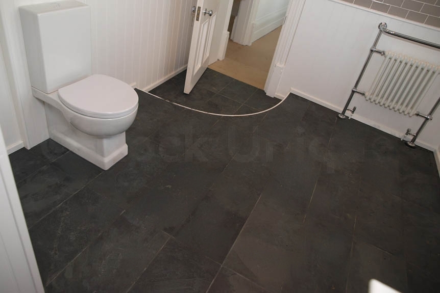 Slate Indoor Tile Black Riven