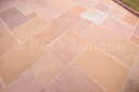 Sandstone Outdoor Paving Coral Calibrated