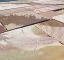 Sandstone Outdoor Paving Coral Riven Calibrated Project Pack