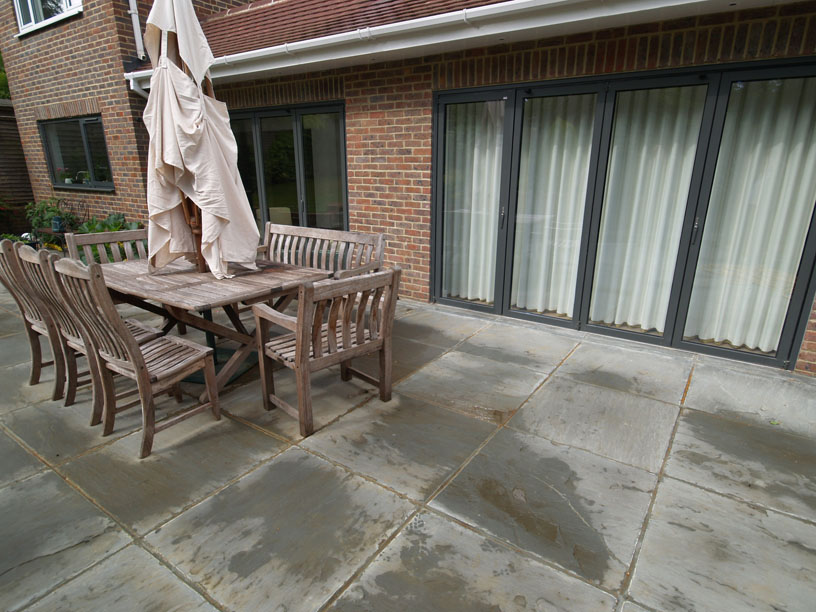 Sandstone Outdoor Paving Grey Calibrated