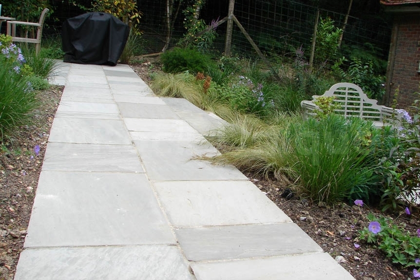 Sandstone Outdoor Paving Grey Calibrated