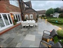 Sandstone Outdoor Paving Grey Riven Calibrated Project Pack