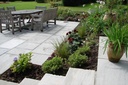 Sandstone Outdoor Paving Grey Riven Calibrated Project Pack