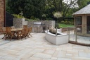 Sandstone Outdoor Paving Lemon Sawn & Sandblasted