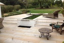 Sandstone Outdoor Paving Lemon Sawn & Sandblasted