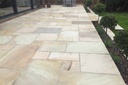 Sandstone Outdoor Paving Mint Riven Calibrated Project Pack