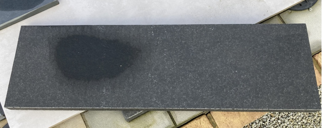 Basalt Coping Black Flamed