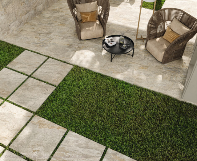 Porcelain Outdoor Paving Atlas Concorde Norde Magnesio