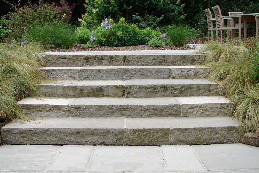 Sandstone Step Solid Grey